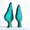 Cypress treer: decorative wooden toys, various designs