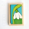Snowdrop wooden puzzle - various designs