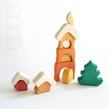 Advent Calendar wooden tray puzzle