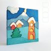 Advent Calendar wooden tray puzzle