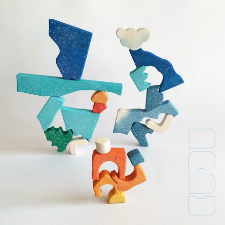 Advent Calendar wooden tray puzzle