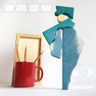 Winter landscape -  wooden tray puzzle for little ones, various designs