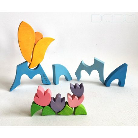 Mother's day Dadu with tulips 