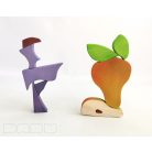 Itt van az ősz, itt van körte… – tálcás kirakós fajáték