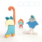 Winter Dadu with a sled