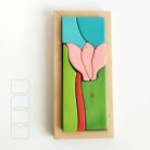 Cyclamen - tray puzzle wooden toy
