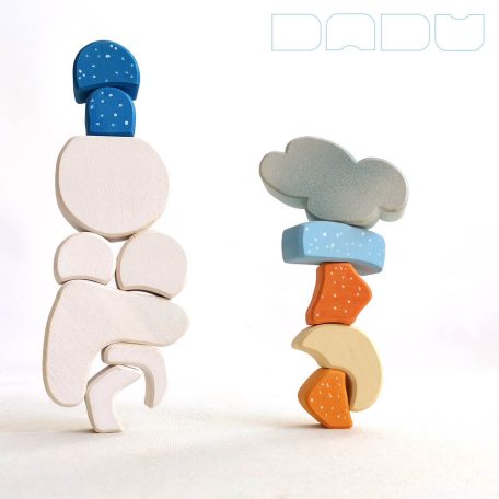 Winter dadu with snowman — Advent24