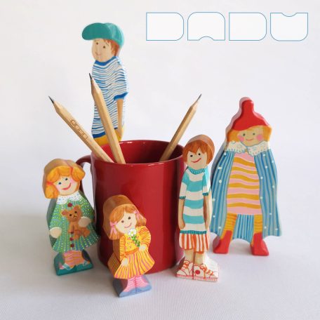 Dadu's crew • unique wooden toy figures