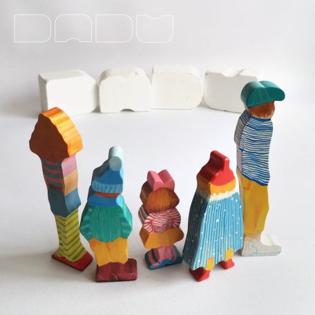 Dadu's crew • unique wooden toy figures