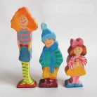 Dadu's crew • unique wooden toy figures
