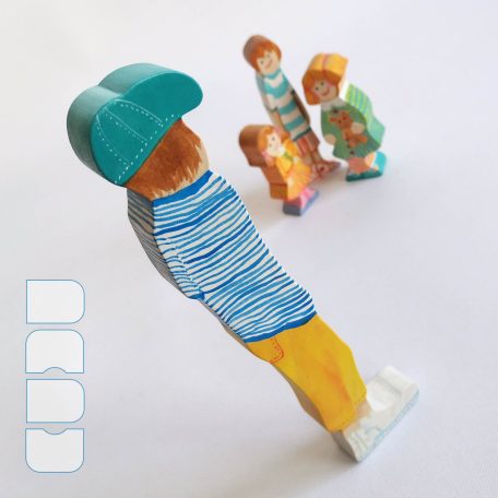Dadu's crew • unique wooden toy figures