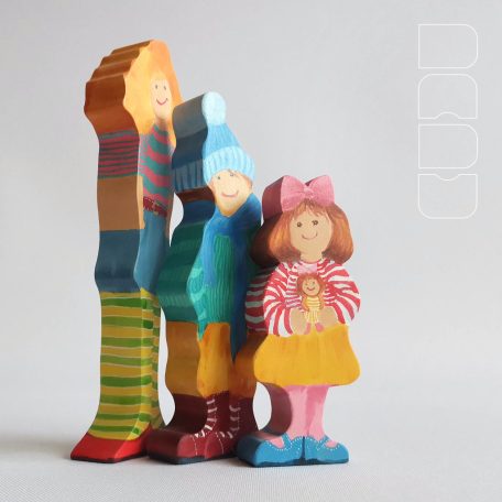 Dadu's crew • unique wooden toy figures