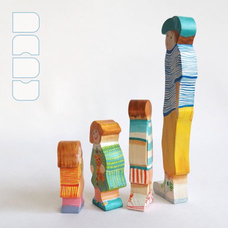 Dadu's crew • unique wooden toy figures