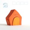Gateway huts - developmental wooden toys - various designs