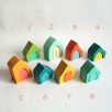 Gateway huts - developmental wooden toys - various designs