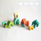 Gateway huts - developmental wooden toys - various designs