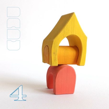 Gateway huts - developmental wooden toys - various designs