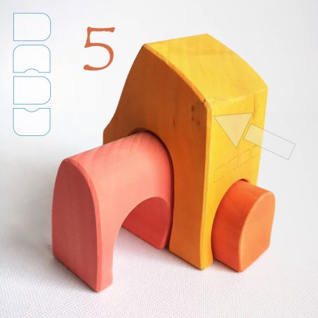 Gateway huts - developmental wooden toys - various designs