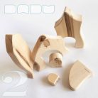DaduVillages with beautiful boo-boos, developmental wooden building toys