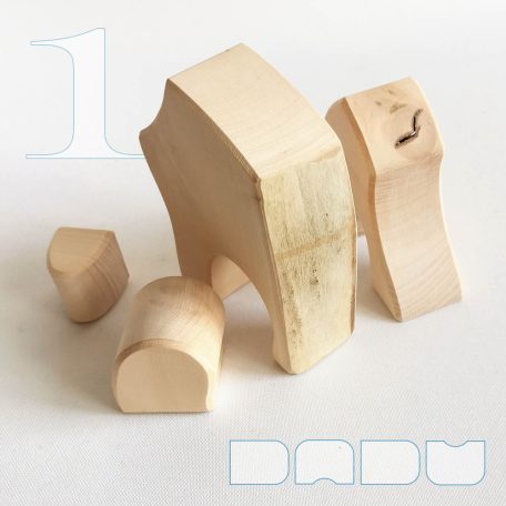 DaduVillages with beautiful boo-boos, developmental wooden building toys