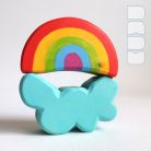 Skyscrapers with Rainbows—Multi Storey Building Toys