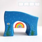 Skyscrapers with Rainbows—Multi Storey Building Toys