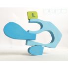 Neighbours - two-door cottages - developmental wooden toys