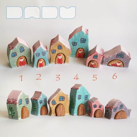 Santa's house - various designs