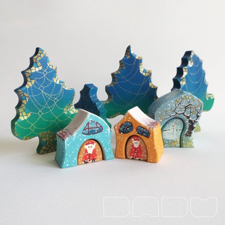 Santa's house - various designs