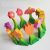 Flower huts — wooden toy