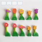 Flower huts — wooden toy