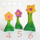 Flower huts — wooden toy
