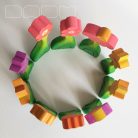 Flower huts — wooden toy
