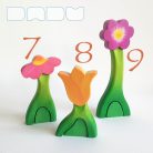 Flower huts — wooden toy