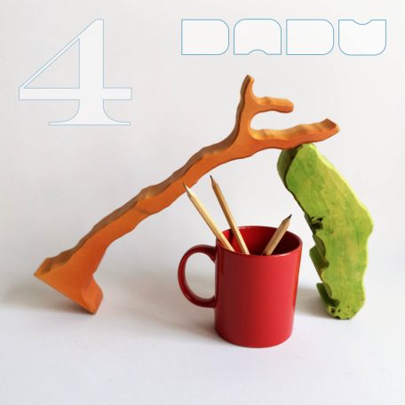 Slender trees with removable foliage - skill-building wooden toys