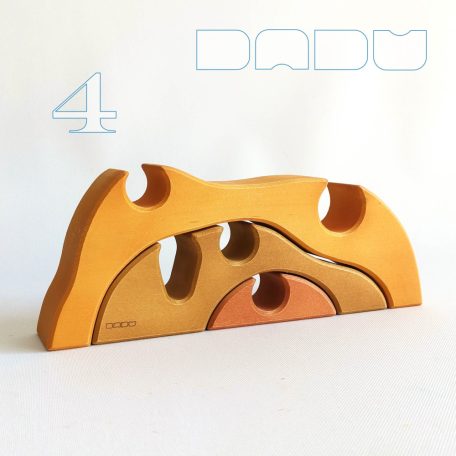 Three-tier planting mounds, various dimensions and designs