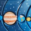 Daduverse - wooden planetary system educative toy 