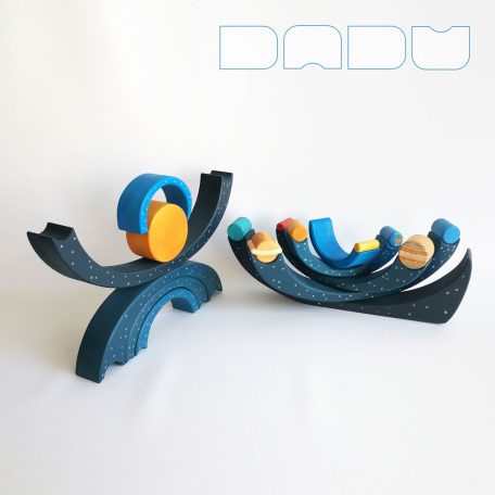 Daduverse - wooden planetary system educative toy 