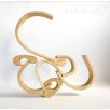 Swirly Dadu №31—developmental stacking wooden toy 