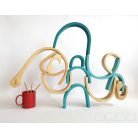 Swirly Dadu №31—developmental stacking wooden toy 