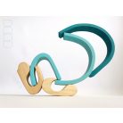 Swirly Dadu №31—developmental stacking wooden toy 
