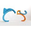 Swirly Dadu №49—developmental stacking wooden toy 