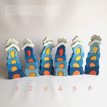 Snowcloudscrapers - multi storey building toys