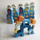 Snowcloudscrapers - multi storey building toys