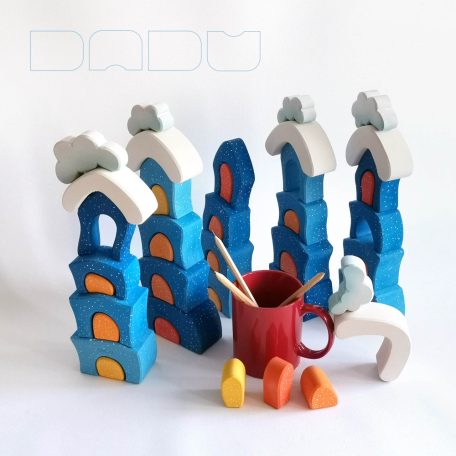 Snowcloudscrapers - multi storey building toys