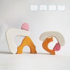 Snowy cottage - wooden puzzle for christmas