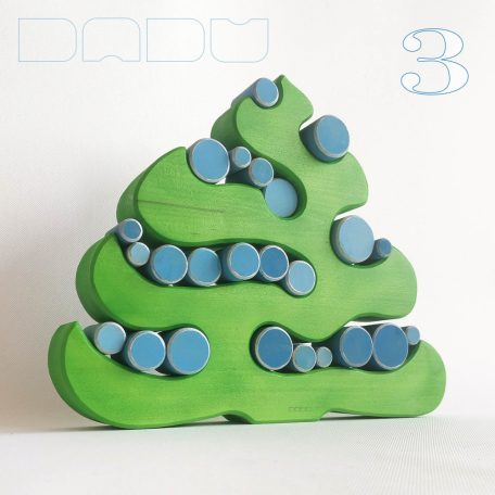 Christmas tree Dadu style - decoration, Christmas countdown toy