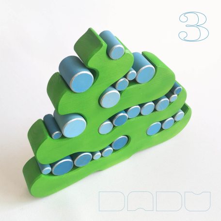 Christmas tree Dadu style - decoration, Christmas countdown toy