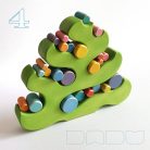 Christmas tree Dadu style - decoration, Christmas countdown toy