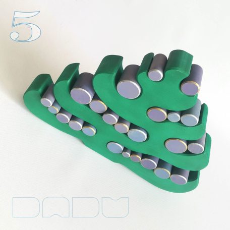 Christmas tree Dadu style - decoration, Christmas countdown toy